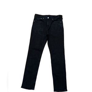 H&M Men's Slimming Fit High Rise Jeans sz 33x32 in Black